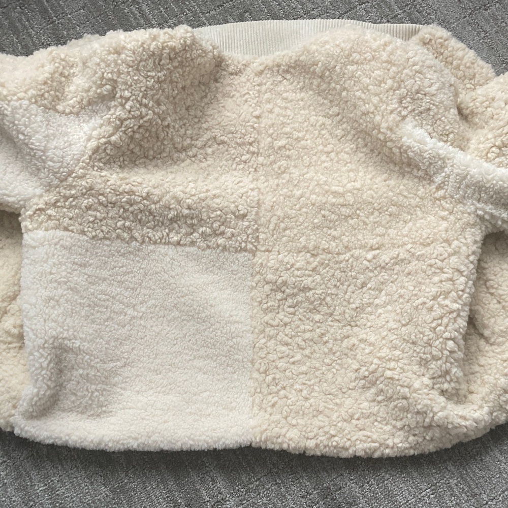 Anthropologie DH New York Sherpa-Fleece Bomber Jacket - Picture 15 of 16